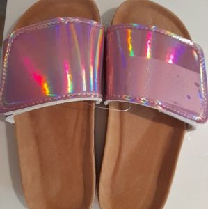 Toddler slippers size 11_12 pink color